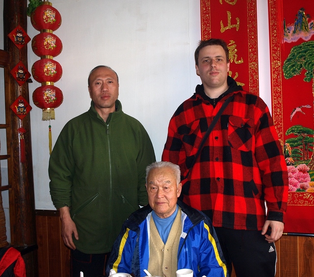 Mistr Zhang Wei Dong a jeho učitel Li stylu Bagua Zhang